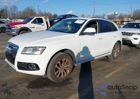 2015 Audi Q5 2.0T Premium from USA, damaged, VIN WA1LFBFP0FA011654